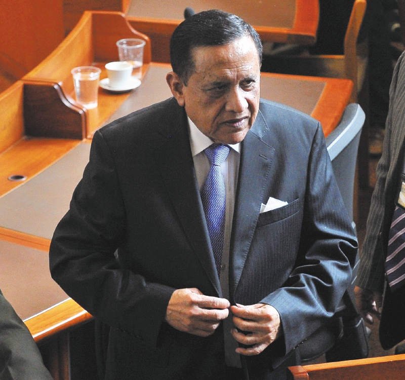 AUDIENCIA EN LA CORTE SUPREMA DE JUSTICIA DE MIGUEL MAZA MARQUEZ EX DIRECTOR DEL DAS/EL ESPECTADOR/FOTO: LUIS ANGEL