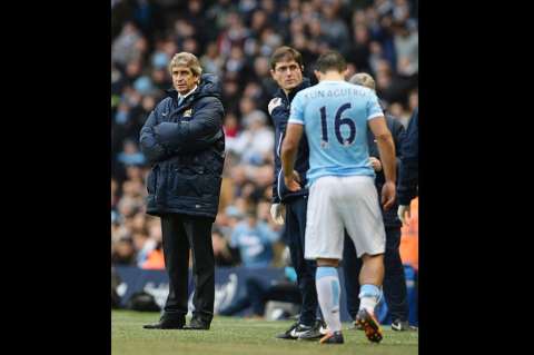 Agüero estará fuera de las canchas un mes