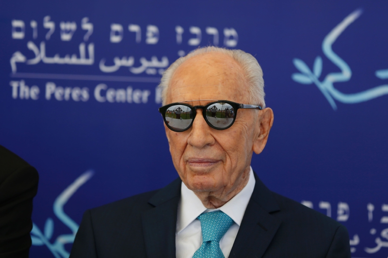 El expresidente israelí Shimon Peres en mayo de este año.  /AFP