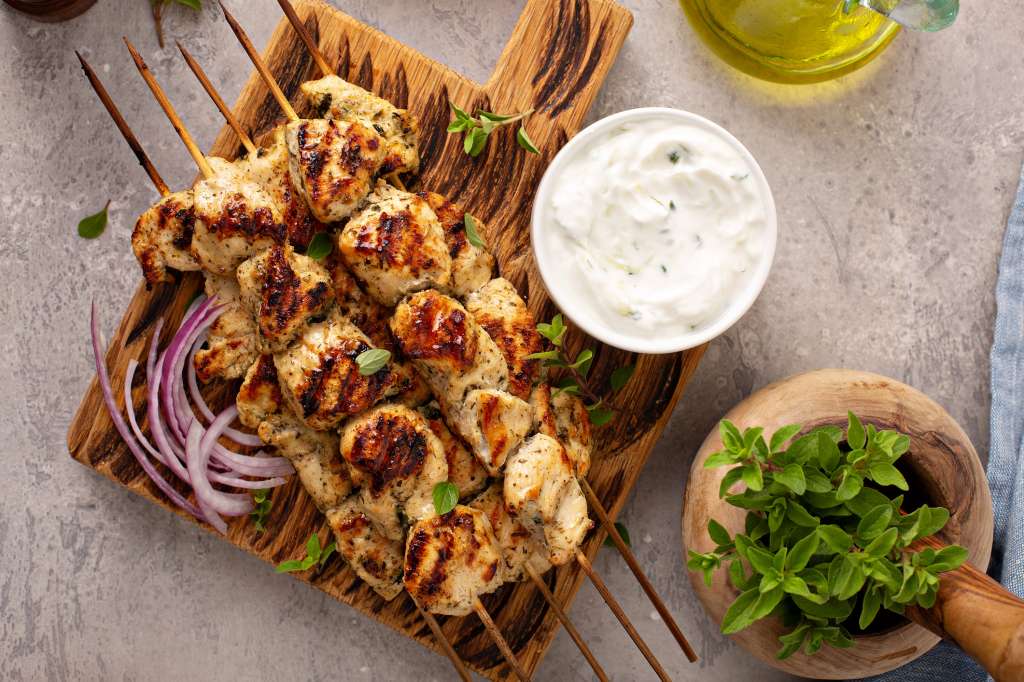 Pinchos de pollo
