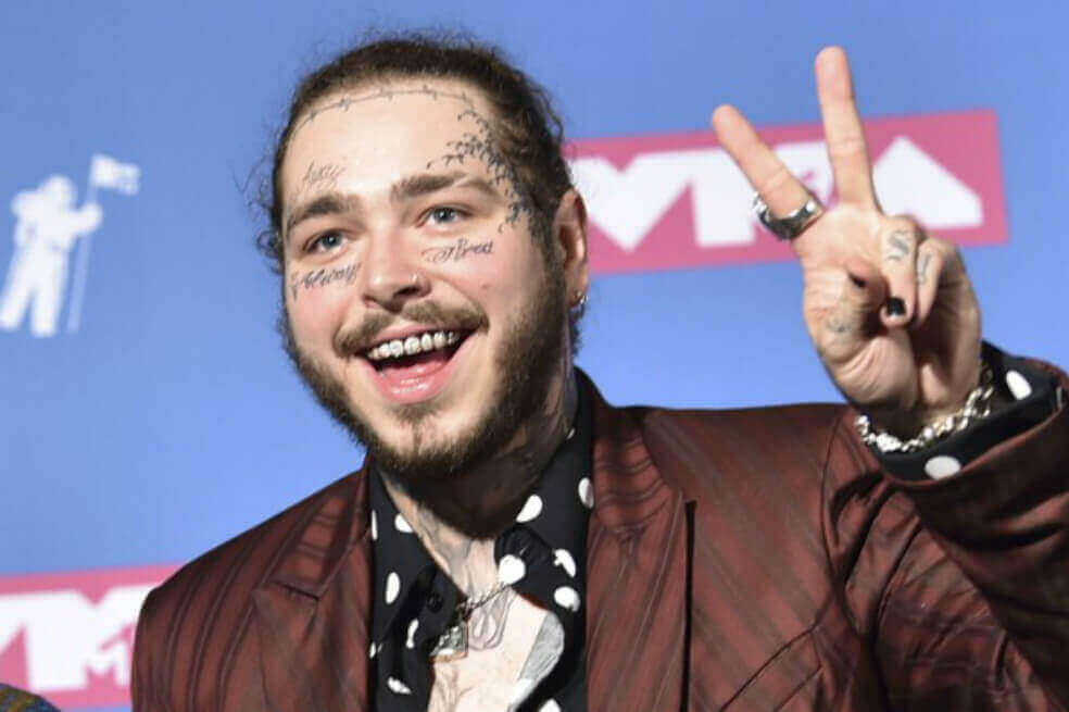 Post Malone es uno de los cantantes que más vende en la actualidad, y es gran admirador de Nirvana. / Archivo AFP