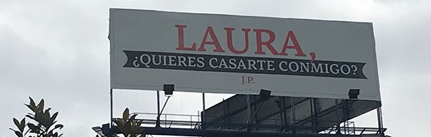 El sueño de toda mujer hecho valla