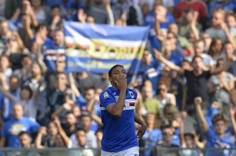 Con gol de Muriel, Sampdoria empató 1-1 ante Inter de Milán