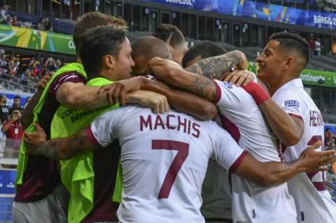 Venezuela, a cuartos: venció 3-1 a Bolivia