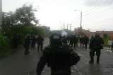 Policía y sociedad civil se enfrentan en Puerto Santander