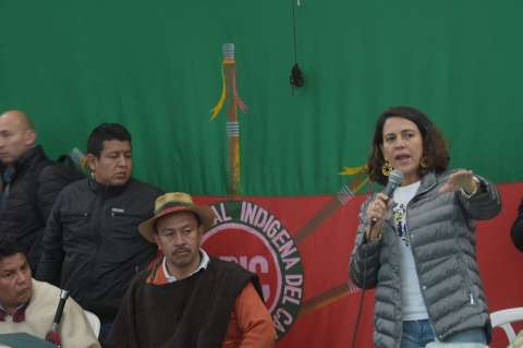 Gobierno les insiste a indígenas del Cauca que acepten “carpa blanca” para el diálogo