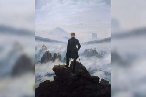 La melancolía del óleo en manos de Caspar David Friedrich