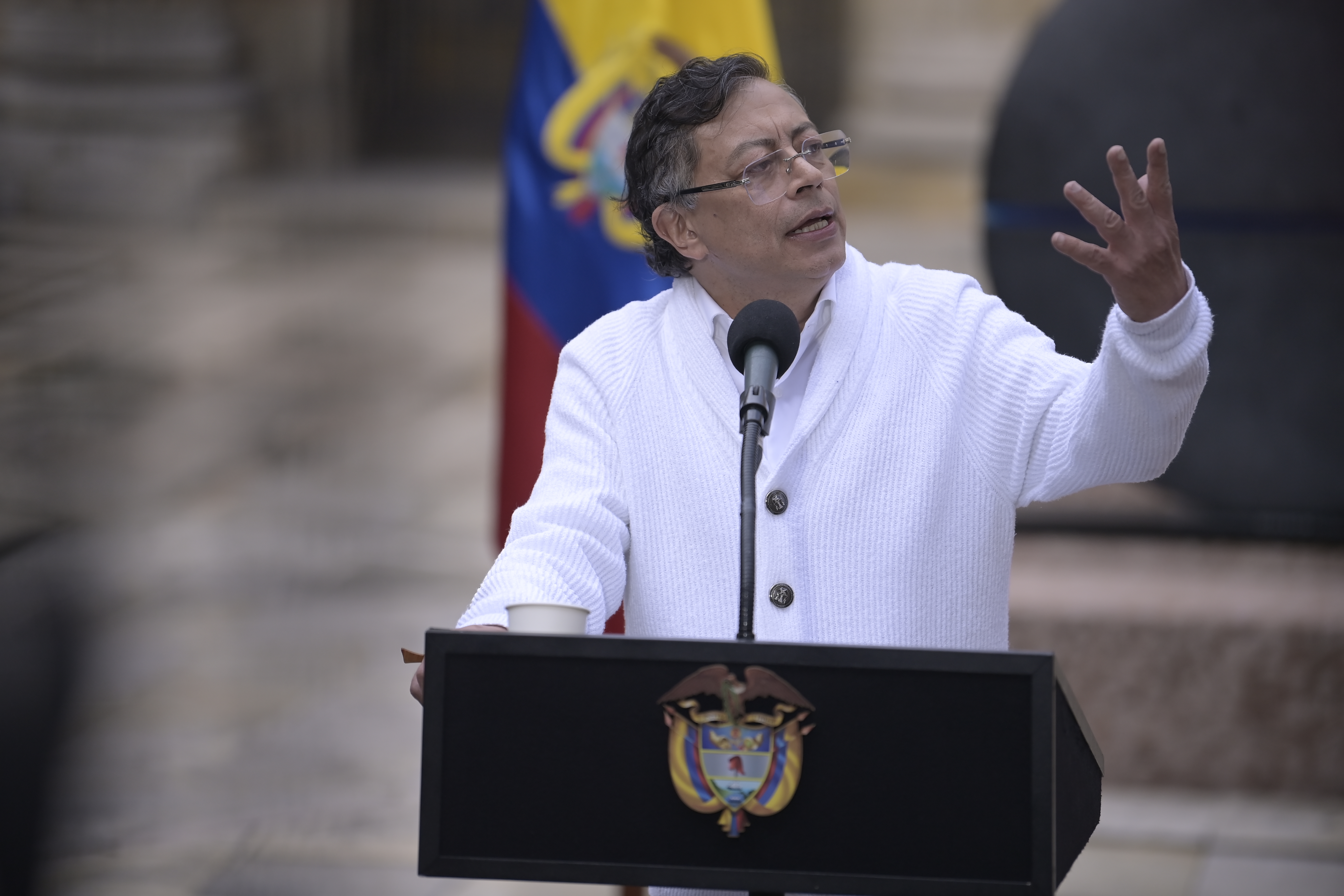 Presidente de Colombia, ejerce su derecho al voto en las elecciones presidenciales del 31 de Mayo 2026.