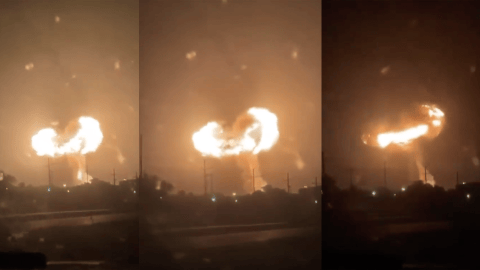 Alerta por explosión en planta química en Estados Unidos