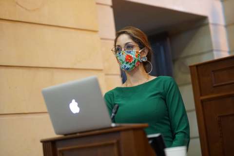 Jennifer Arias, la ficha del Centro Democrático para la presidencia de la Cámara
