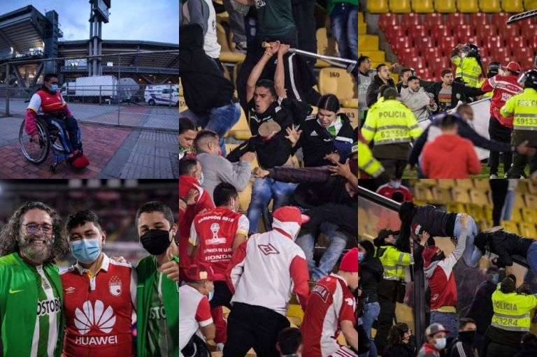 En lo que parecía ser una fiesta por el regreso de los hinchas al escenario deportivo más importante de Bogotá, todo dio un vuelco hacía el caos. "No hay derecho. Tanta ilusión para volver a El Campín para que hagan esto", dijo la alcaldesa de la ciudad, Claudia López, quien anunció que el regreso de público a los estadios quedó suspendido.