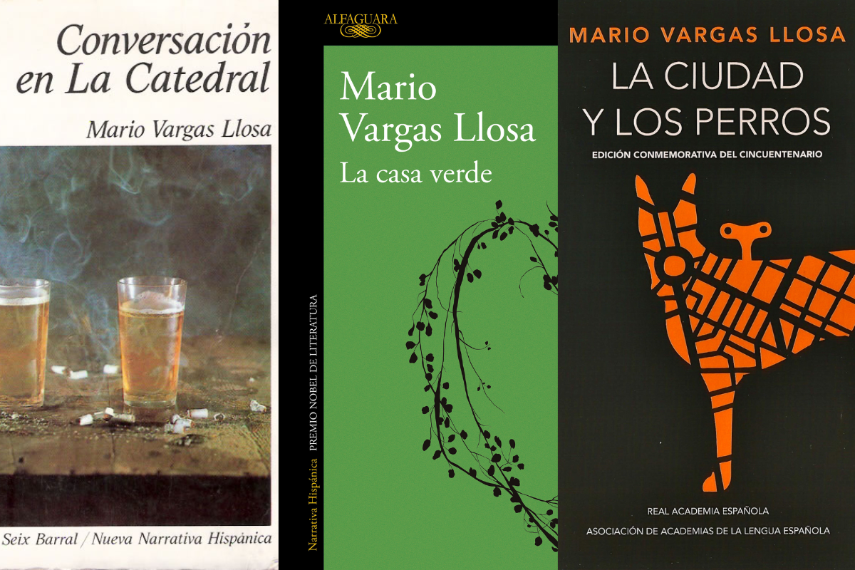 Estas fueron las tres primeras novelas que escribió Mario Vargas Llosa y que, durante la década de los 60, lo convirtieron en uno de los grandes autores del "boom" latinoamericano.