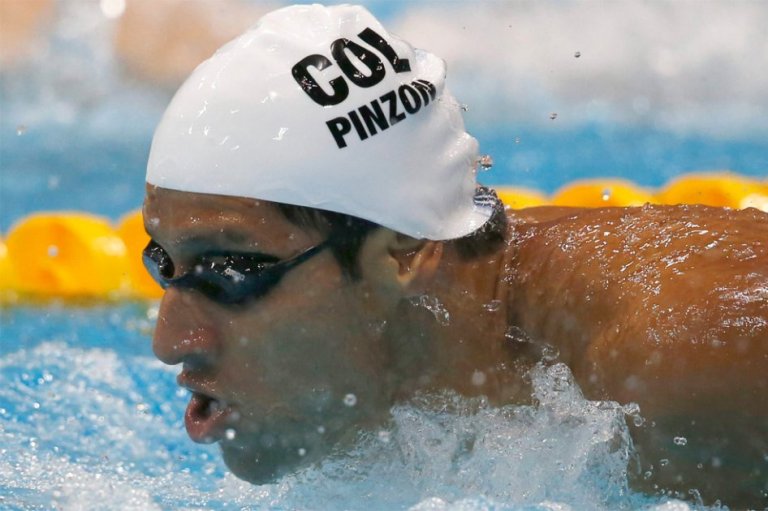 Omar Pinzón no pudo clasificar a la final de los 200 metros