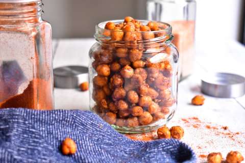 En una hora preparar estos garbanzos crocantes