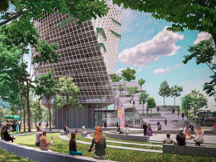 Render del proyecto de 'Ciudadela Educativa y del Cuidado' (2023).