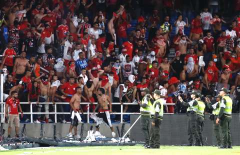 Estas son las sanciones contra hinchas del América por disturbios en Cali