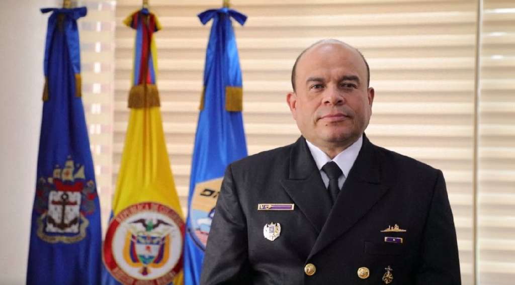 Contralmirante Juan Francisco Herrera, director general marítimo.