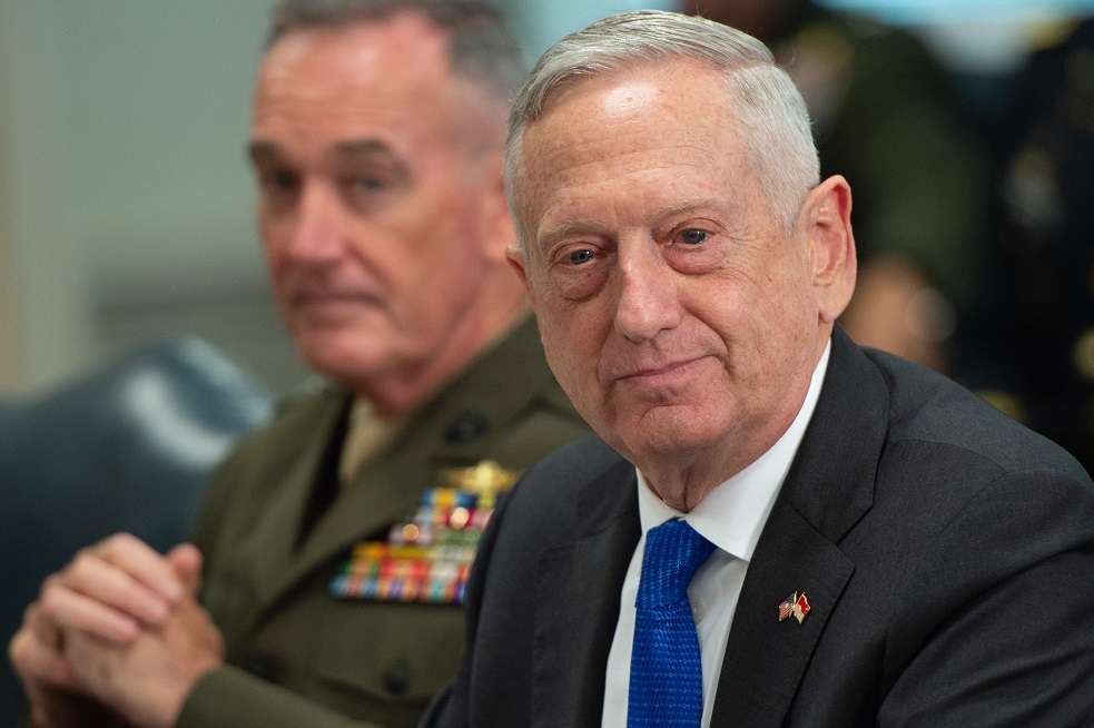 James Mattis, secretario de Defensa de Estados Unidos. / AFP