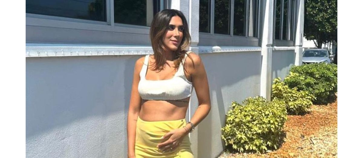 La empresaria Daniela Ospina compartió con sus seguidores cómo vive su segundo embarazo, el primero con su pareja Gabriel Coronel.