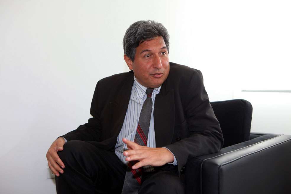 Pedro Vega, supervisor del contrato de videovigilancia con Verytel S.A. / Inaldo Pérez