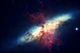 Así se verá una fusión de agujeros negros supermasivos al telescopio