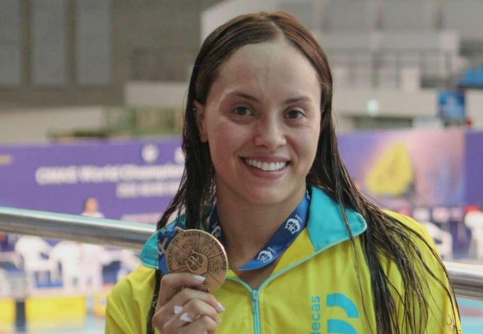 La colombiana Paula Aguirre se coronó campeona mundial con una actuación destacada en apnea