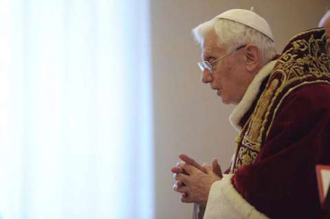 Este fue el discurso de renuncia del Papa