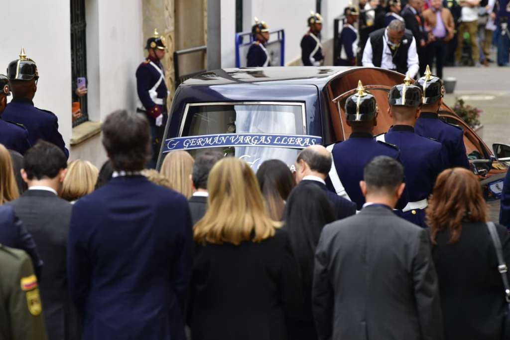 Exequias del exvicepresidente Germán Vargas Lleras.