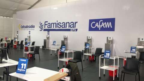EPS Famisanar anuncia la apertura de su Gran Carpa de Vacunación COVID-19 en Bogotá