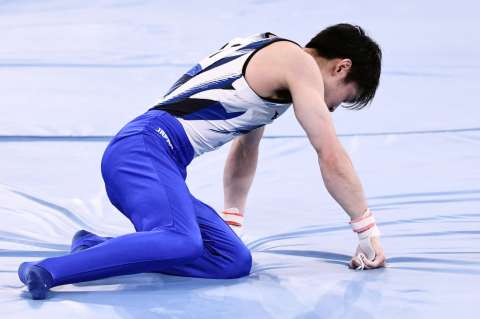 Sorpresa en Tokio: Kohei Uchimura quedó fuera de las finales de la barra fija