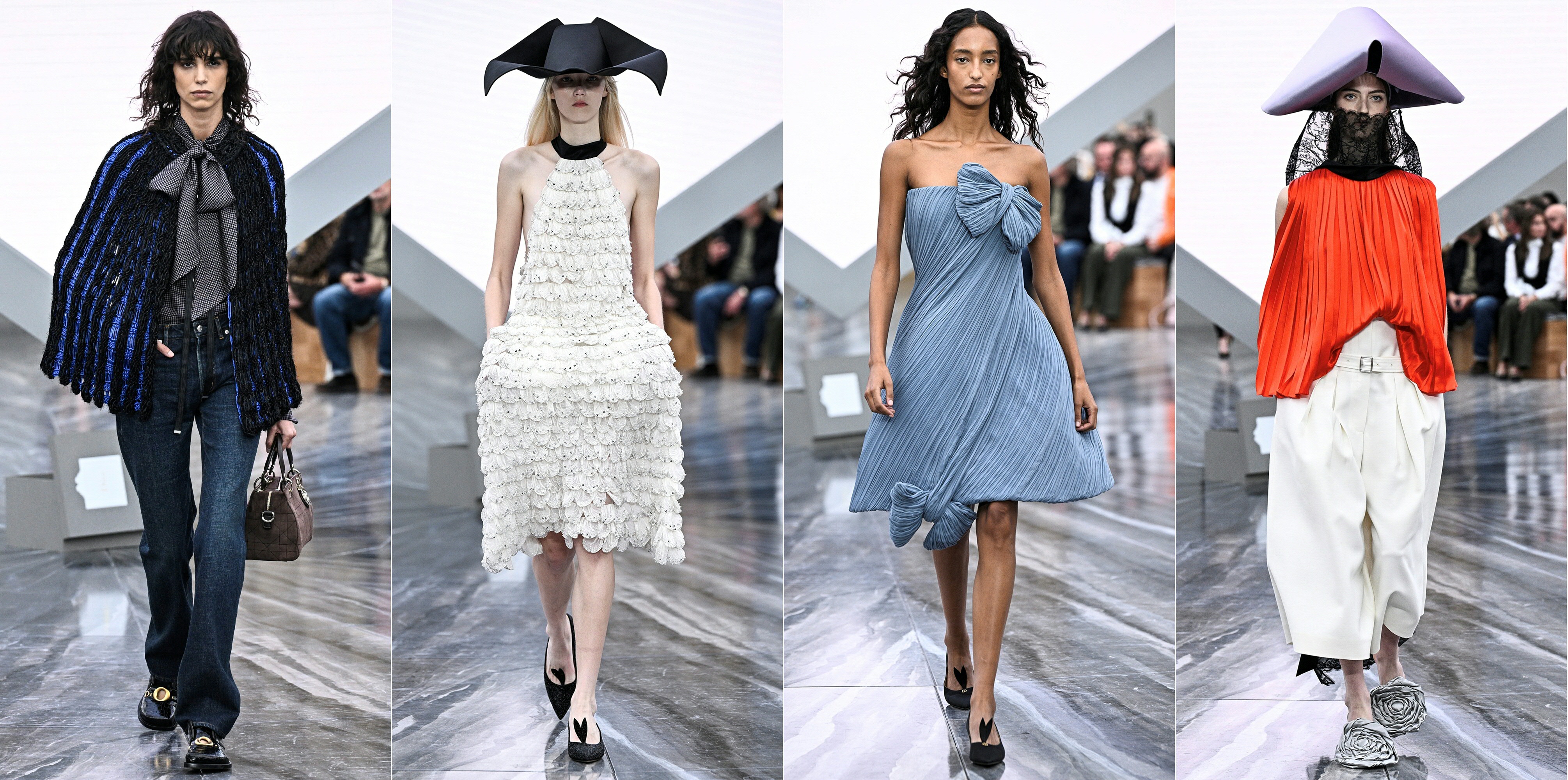 Modelos de Dior. / Julien de Rosa / AFP