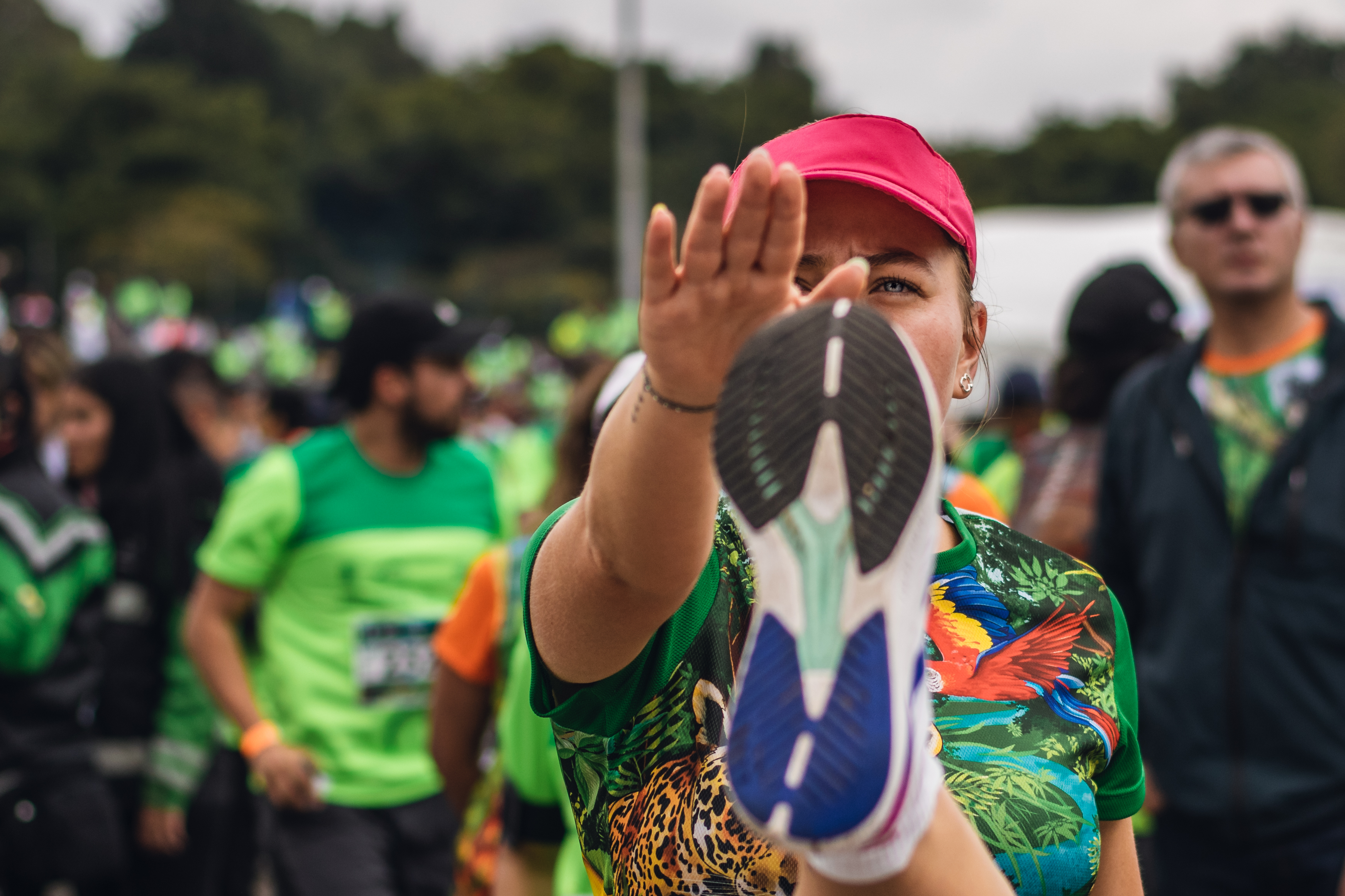 Carrera verde en Bogotá. /Foto: Alejandro Peña\Fundación  Natura