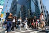 Verano récord en Nueva York: 35 kilómetros de calles solo para peatones