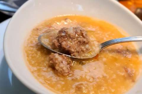 Receta para preparar una sopa de arroz especial