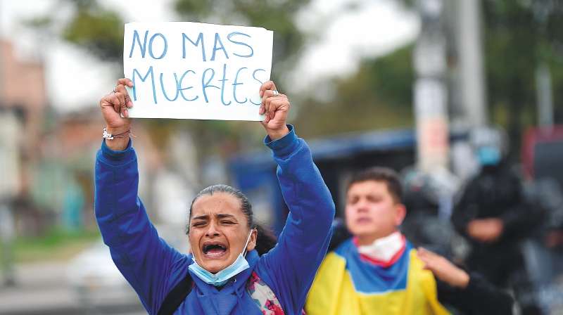 En la localidad de Kennedy se han registrado los hechos de orden público más graves en el marco de las protestas.