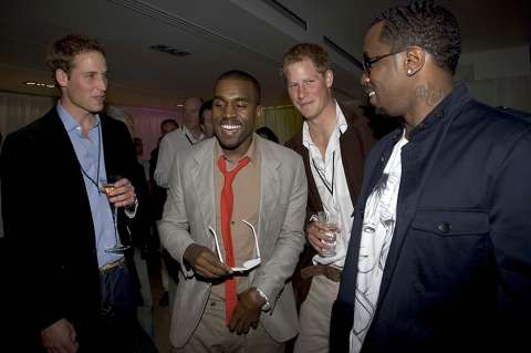 Polémica foto de Harry y William con P. Diddy sí fue en una fiesta. Detalles
