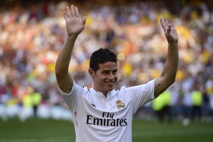 Di María no quiere ser suplente de James Rodríguez