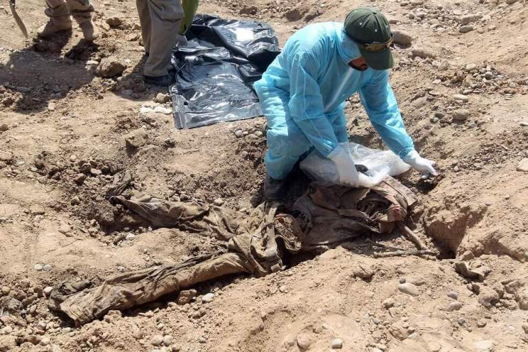 Las huellas del terror en Siria: encuentran otra fosa común cerca de Damasco