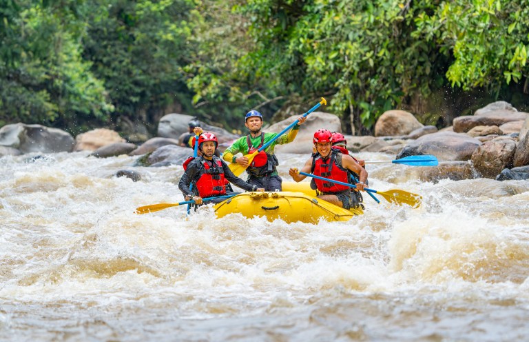 Rafting y senderismo, las propuestas turísticas de los firmantes de paz en el Caguán