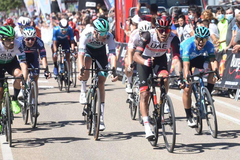 Sebastián Molano en la Vuelta a Burgos