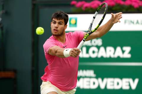 Alcaraz pisa los octavos de Miami y Ruud y Schwartzman hacen las maletas
