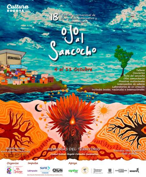 Asista al Festival de Cine “Ojo al sancocho”: cine, talleres y ollas comunitarias