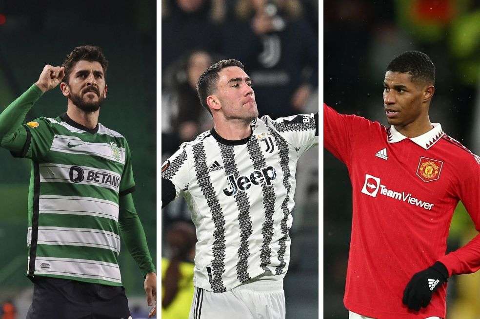 Sporting, Juventus y Manchester United son algunos de los equipos que estarán en los cuartos de final de la Europa League.