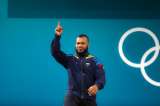 Jeison López recibió su medalla de plata con la icónica celebración de Cristiano
