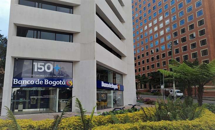 Una de las sedes del Banco de Bogotá.