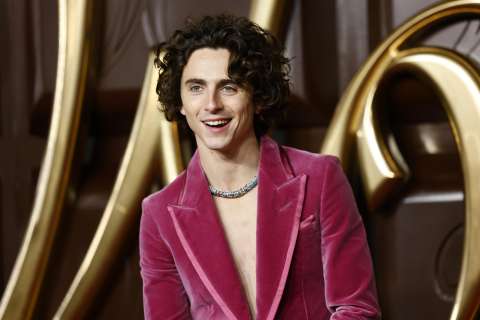 Filtradas las primeras fotos de Timothée Chalamet como Bob Dylan