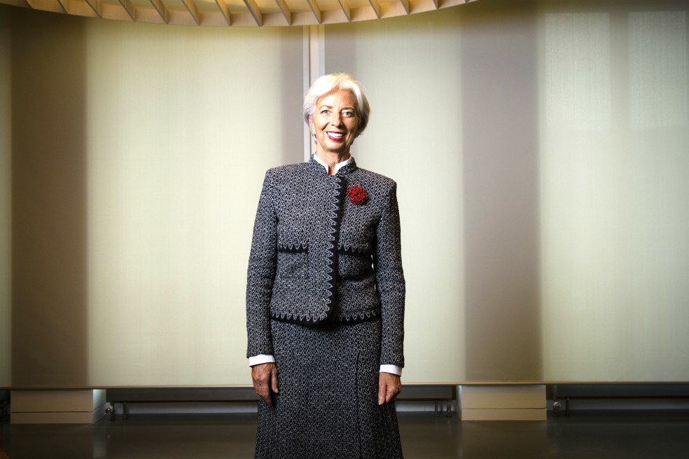 Christine Lagarde es abogada y exministra de Finanzas. / Bloomberg.