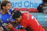 Liverpool multa a Luis Suárez por morder a Ivanovic