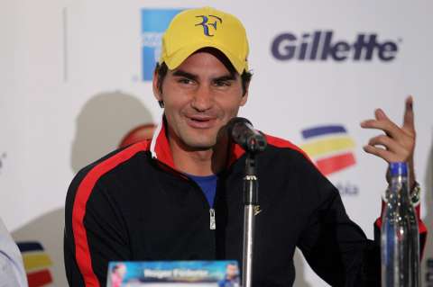 El paso de Federer por Bogotá