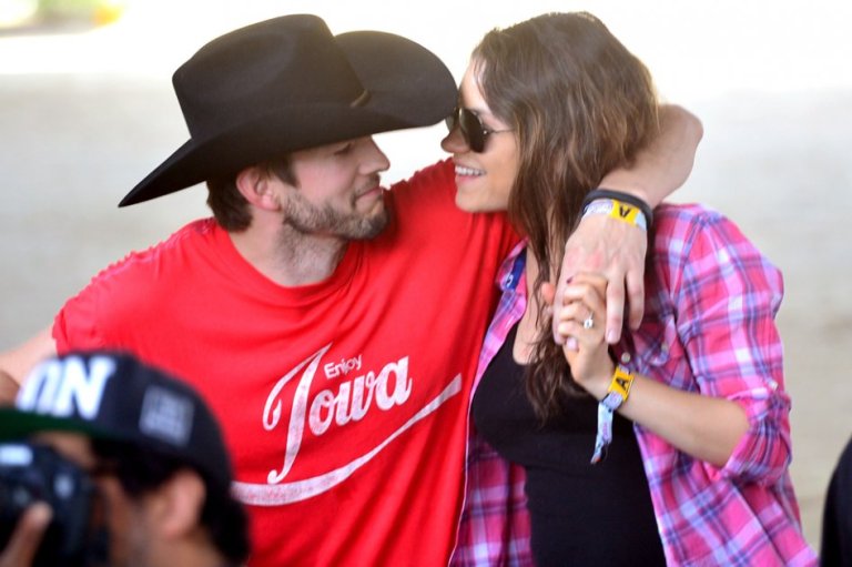 Mila Kunis y Ashton Kutcher tienen una niña
